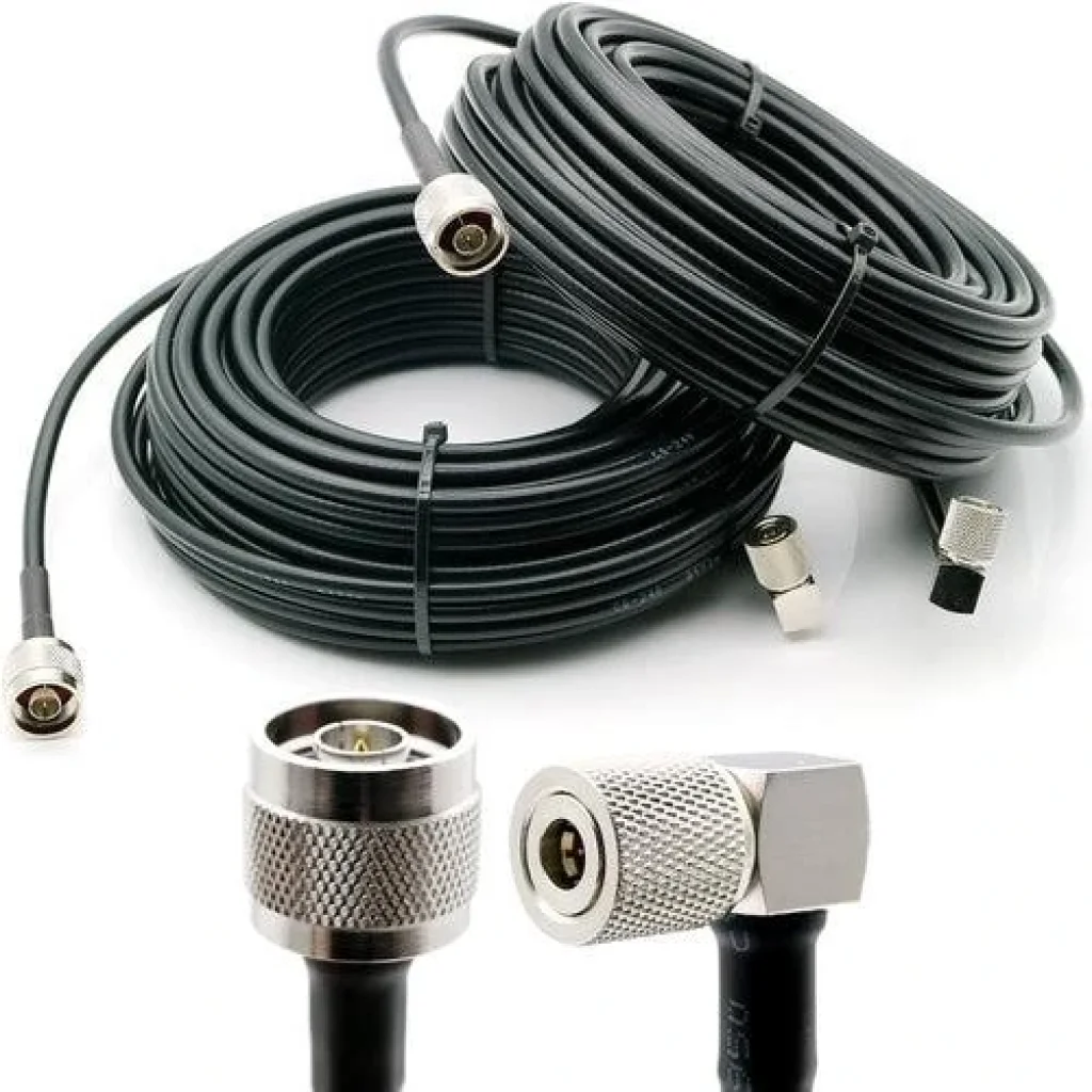 Антенний кабель Alientech CG240 для Deimox, QMA -N-type, 20 м, пара, CG240-Q-JW/N-JW-20 UA